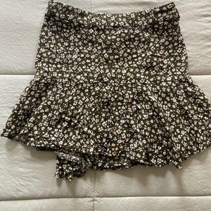 Zara Flowery Skort